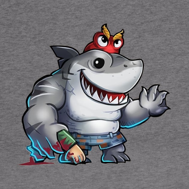 king shark by mprokolo corgi